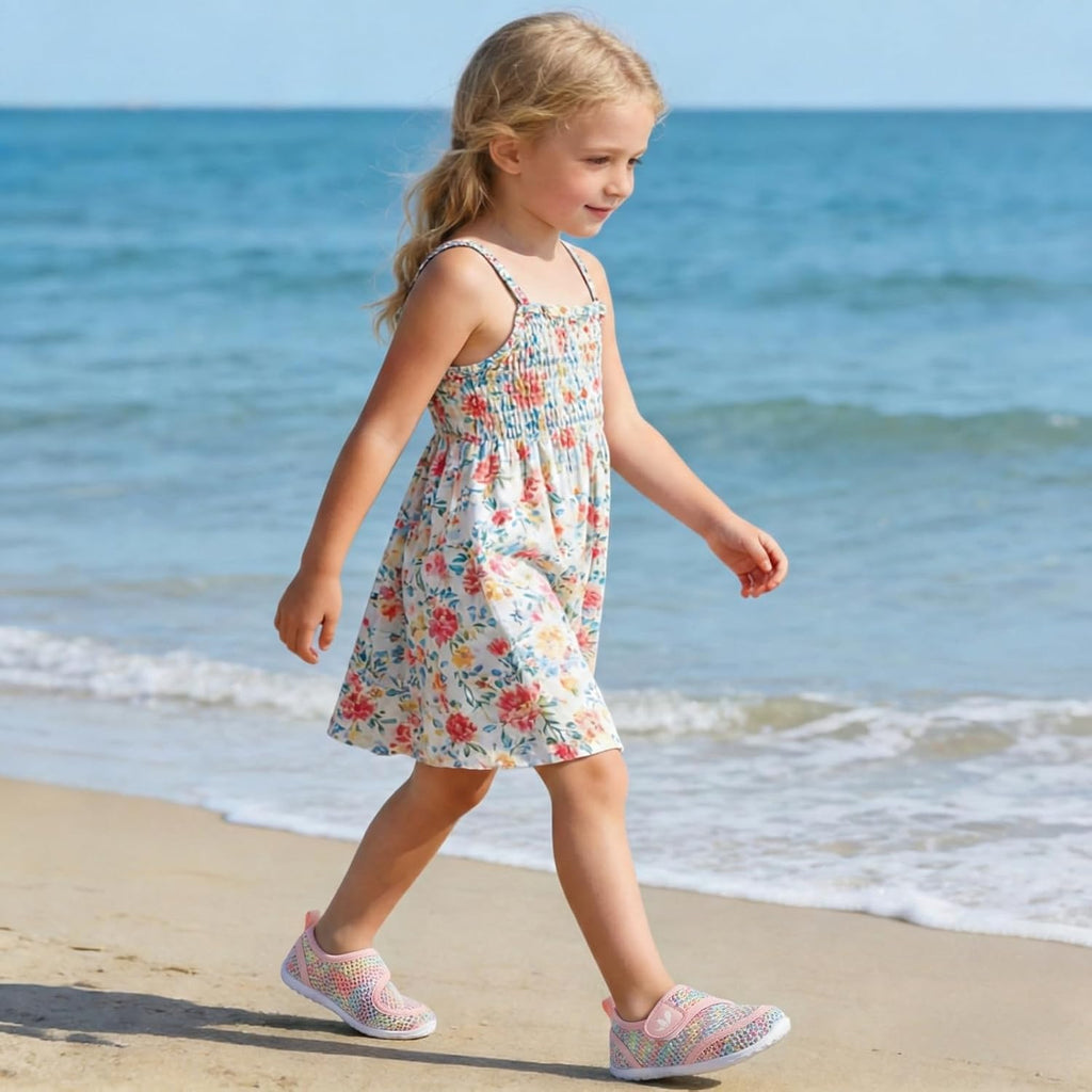 Toddler Water Shoes Boys Girls Swim Shoes Quick Dry Kids Aqua Socks Barefoot for Beach Swimming Pool