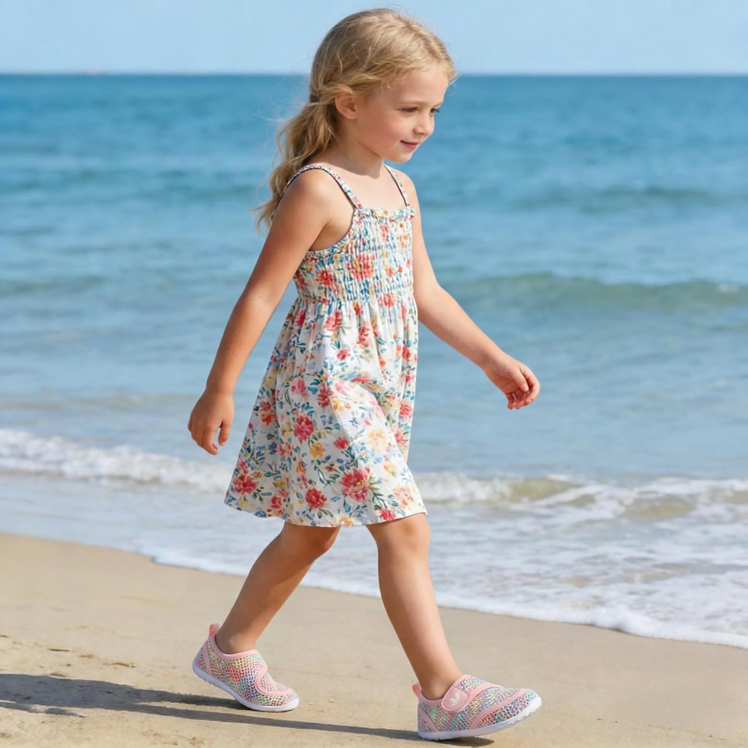 Toddler Water Shoes Boys Girls Swim Shoes Quick Dry Kids Aqua Socks Barefoot for Beach Swimming Pool