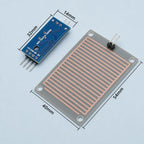 10-Pack Rain Sensor Module with LM393 Comparator