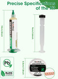 Kaisiking Solder Flux & Desoldering Wick for Electronics Soldering, Rework