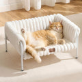 Raised Cat Bed, Elevated Cat Bed for Indoor Cats, Cat Hammock Bed