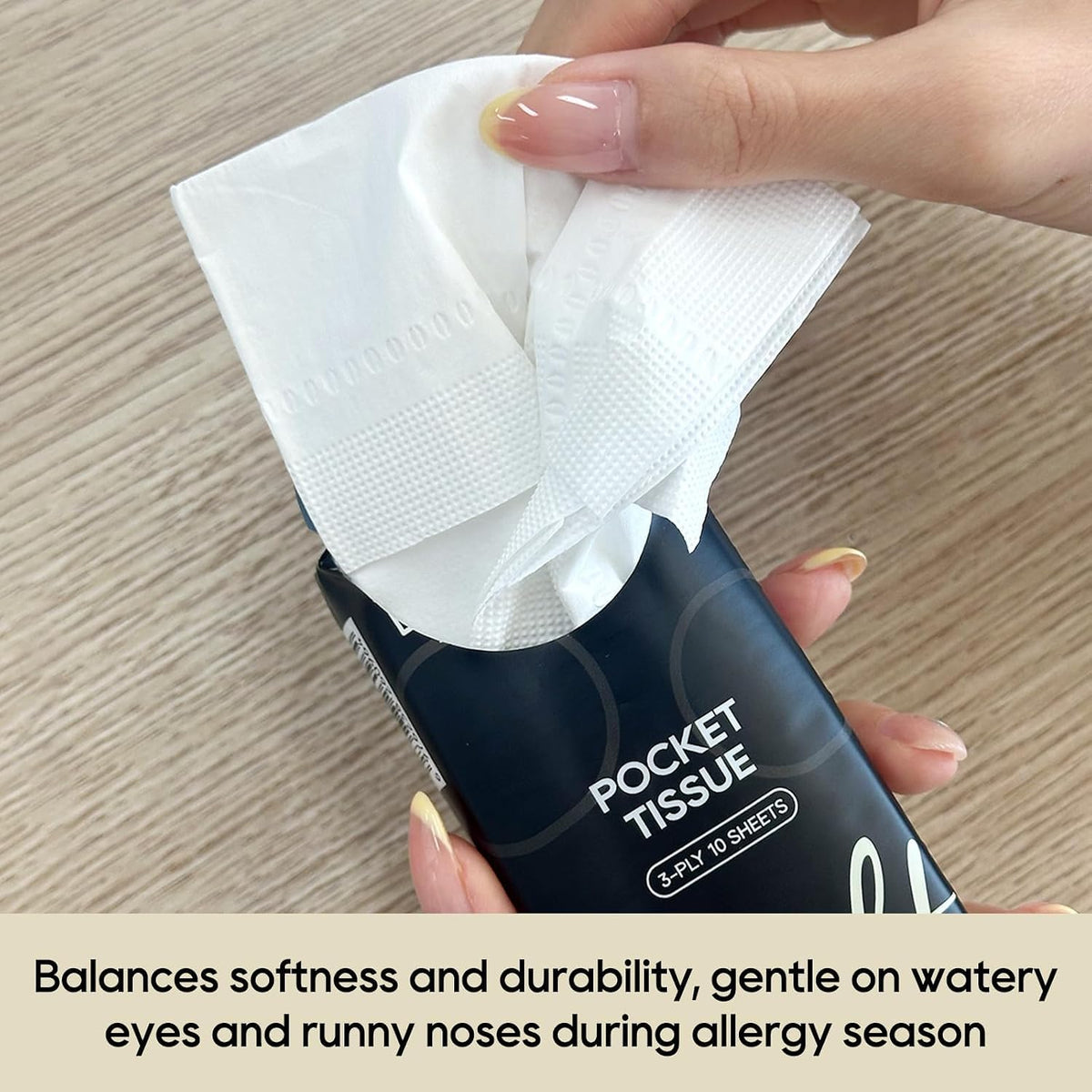 36 Packs Travel Size Pocket Tissues, 3-Ply Soft Facial Tissues