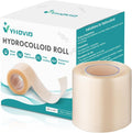 Hydrocolloid Roll for Wound Care, Pimple Patch Roll Tape with Self-Adhesive, Bed Sore Bandages, Highly Absorbent for