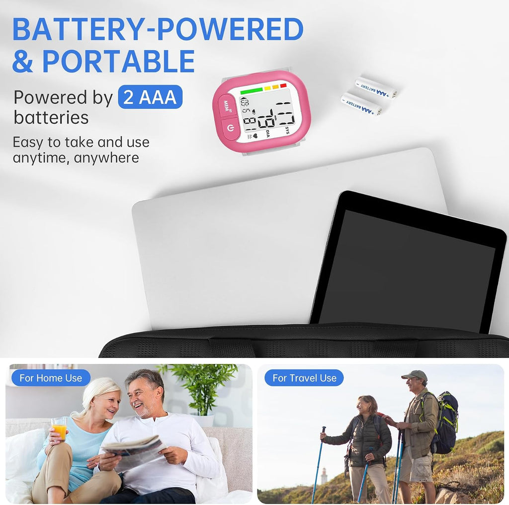 Blood Pressure Monitor FDA-Cleared Automatic BP Cuff for Home Use
