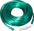 Oxygen Tubing 50FT Green Crush Resistant Non Kinking for Cannula Nasal Tubing and Oxygen Concentrator with Standard
