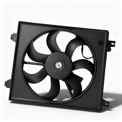 620-736 A/C Condenser Cooling Fan Assembly for 2004-2009 Kia Spectra 2.0L Passenger Side 977862F000