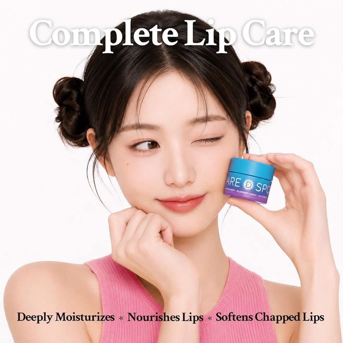 Blueberry Lip Mask Overnight, Swirl Lip Sleeping Mask -12g