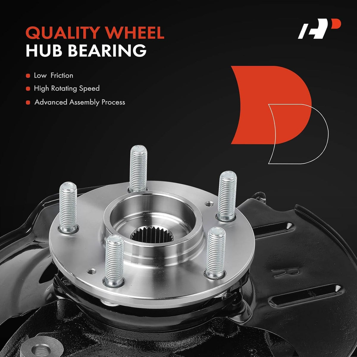 A-Premium Front Right Steering Knuckle & Wheel Bearing Hub Assembly