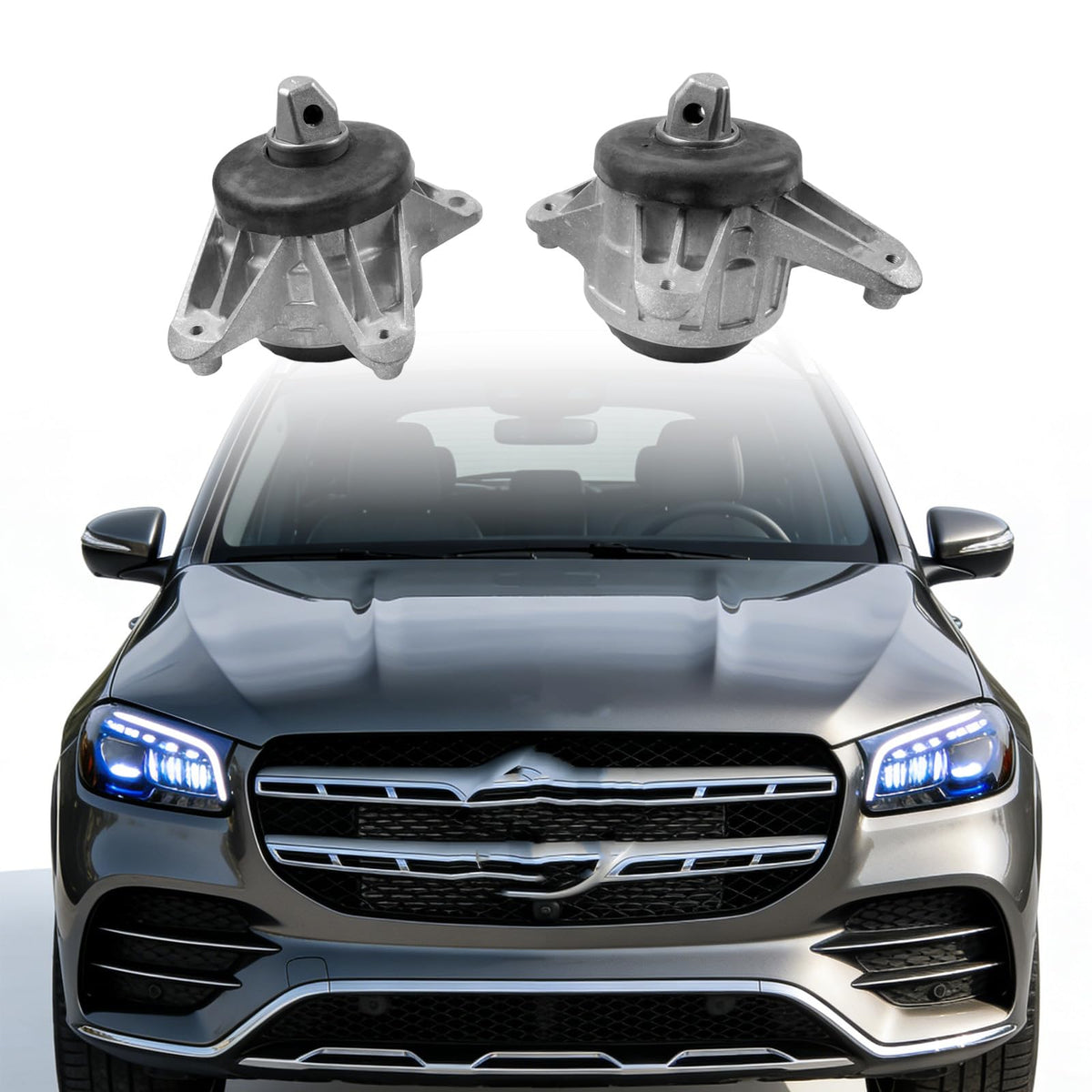 1672406600 Engine Support Motor Mounts Kit Left & Right