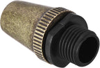 uxcell Cable Glands Strain Relief Cord Connector Grips Metal Bronze 5Pcs for Wiring Hanging Light Ceiling Pendant Lamp