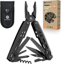 Multitool 17-in-1 Stainless Steel Multi Tool with Pocket Knife Needle Nose Pliers Bottle Opener Screwdriver