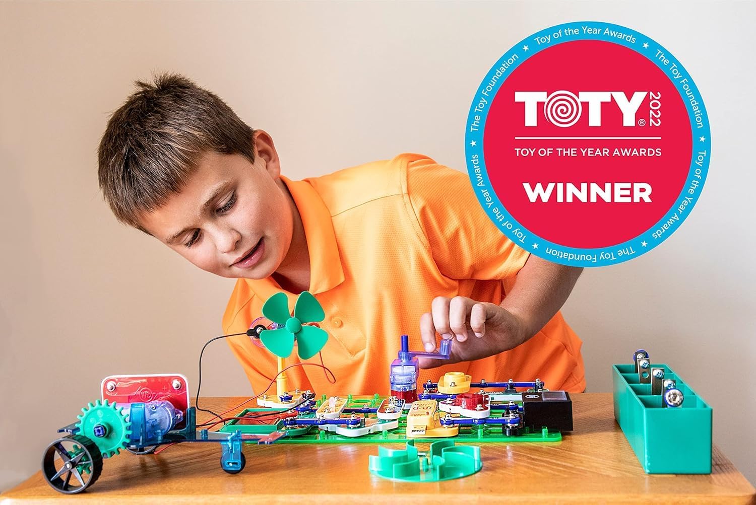 Green Energy Electronics Exploration Kit | Over 125 Exciting STEM Projects | Full Color Project Manual | 45+ Snap