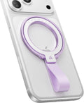[2026 Unrivaled Stability] Magnetic Phone Grip Holder for MagSafe Ring Stand Holder Kickstand Compatible with MagSafe