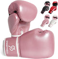 Boxing Gloves for Men & Women, Beginner Kickboxing, 8-16oz