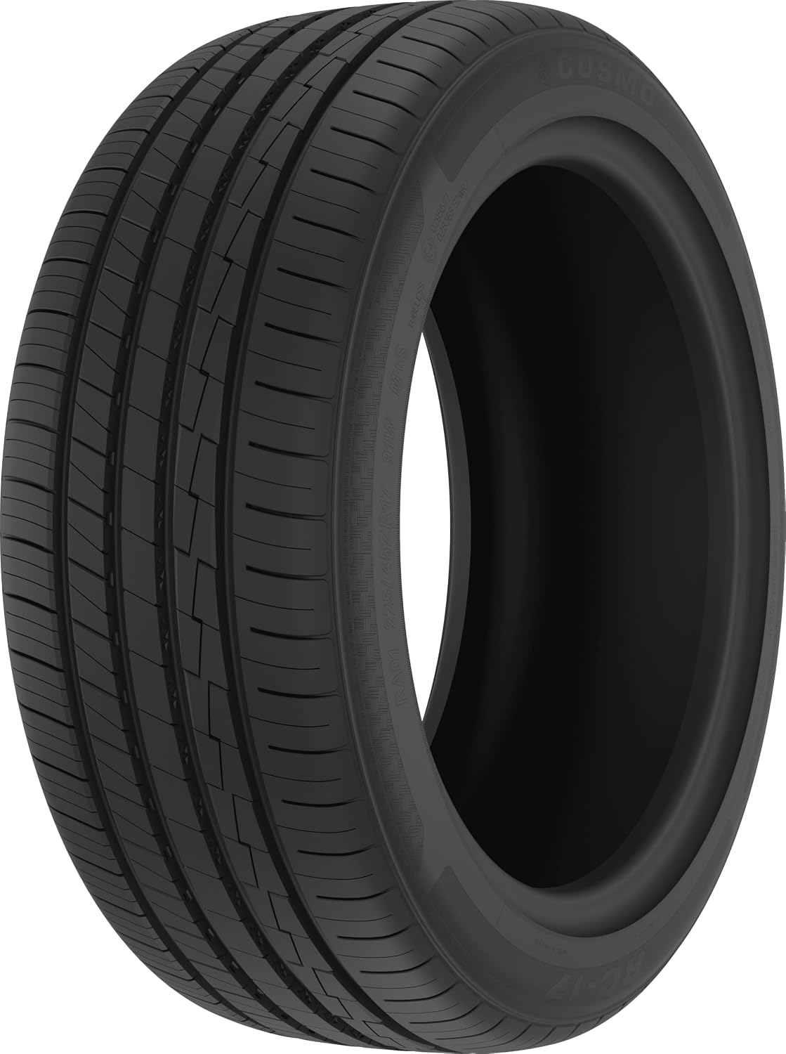 RC-17 195/55R16 All-Season Passenger Car Touring Radial Tire 87V 45,000-Mile Treadlife UTQG 500AA Traction Load Range