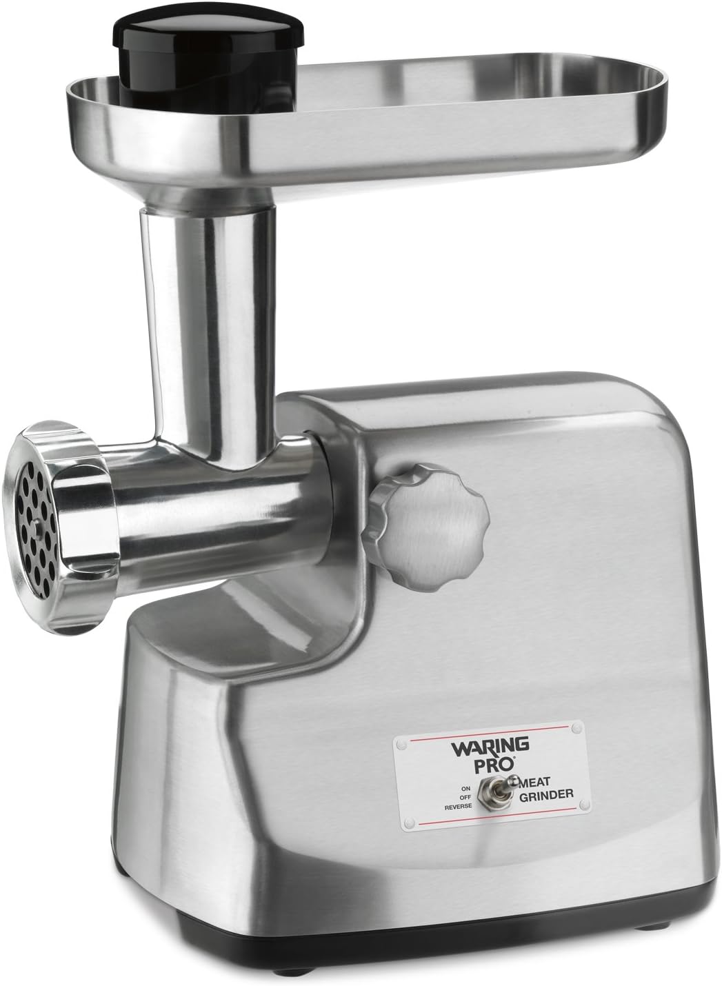 Pro MG855 Professional Die-Cast Metal Housing Meat Grinder, Brushed Stainless Steel
