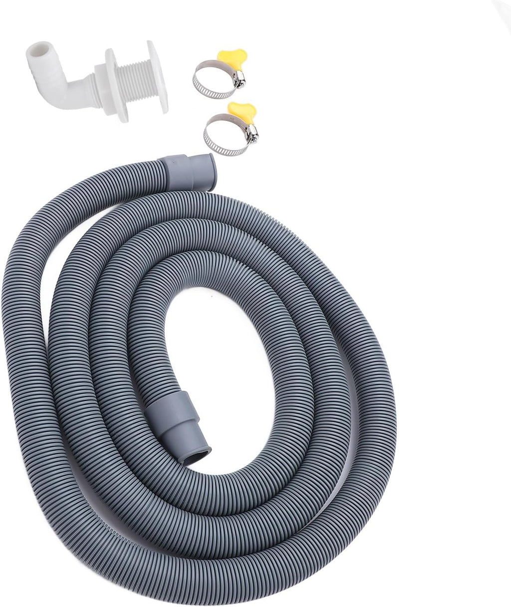 Zunate Bilge Pump Installation Kit 3/4in 6.6ft Hose for Boat Drainage