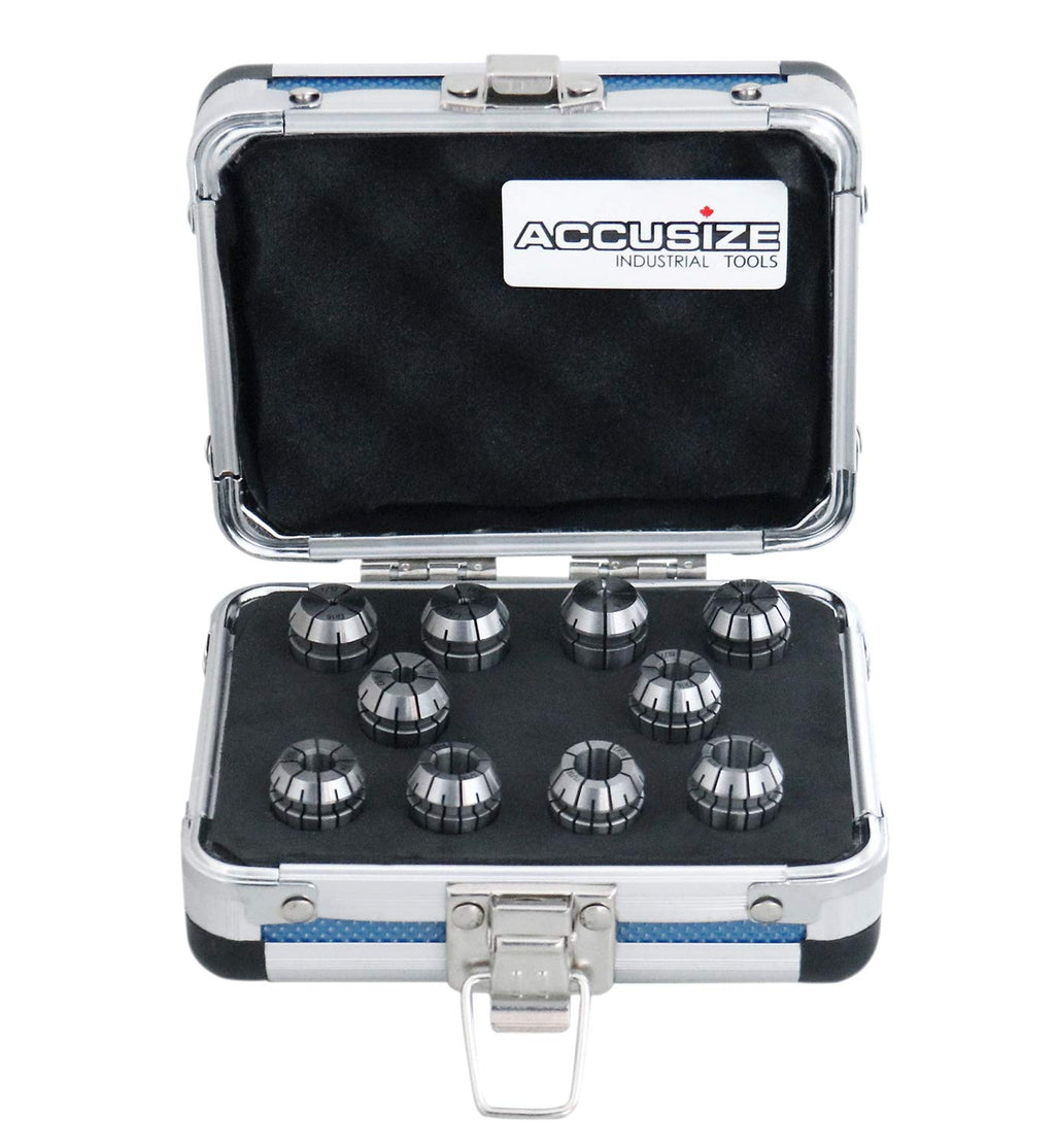 Accusize ER16 Collet Set, 1/32in-3/8in, 0223-0765