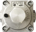 Natural Gas Grill Regulator Gas Pipe in/Out 1/2'' X 1/2"-14NPT, Max Inlet Pressure:1/2" PSI, Outlet Pressure LPG 10" NG 4" W.C, NPT Natural Gas Low Pressure Regulator