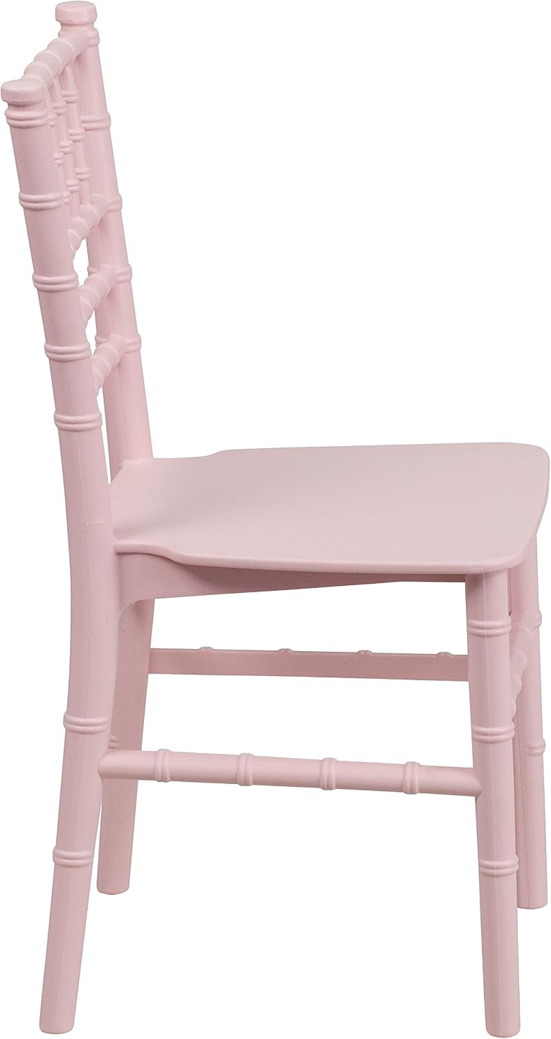 Pink Kids Resin Chiavari Chair