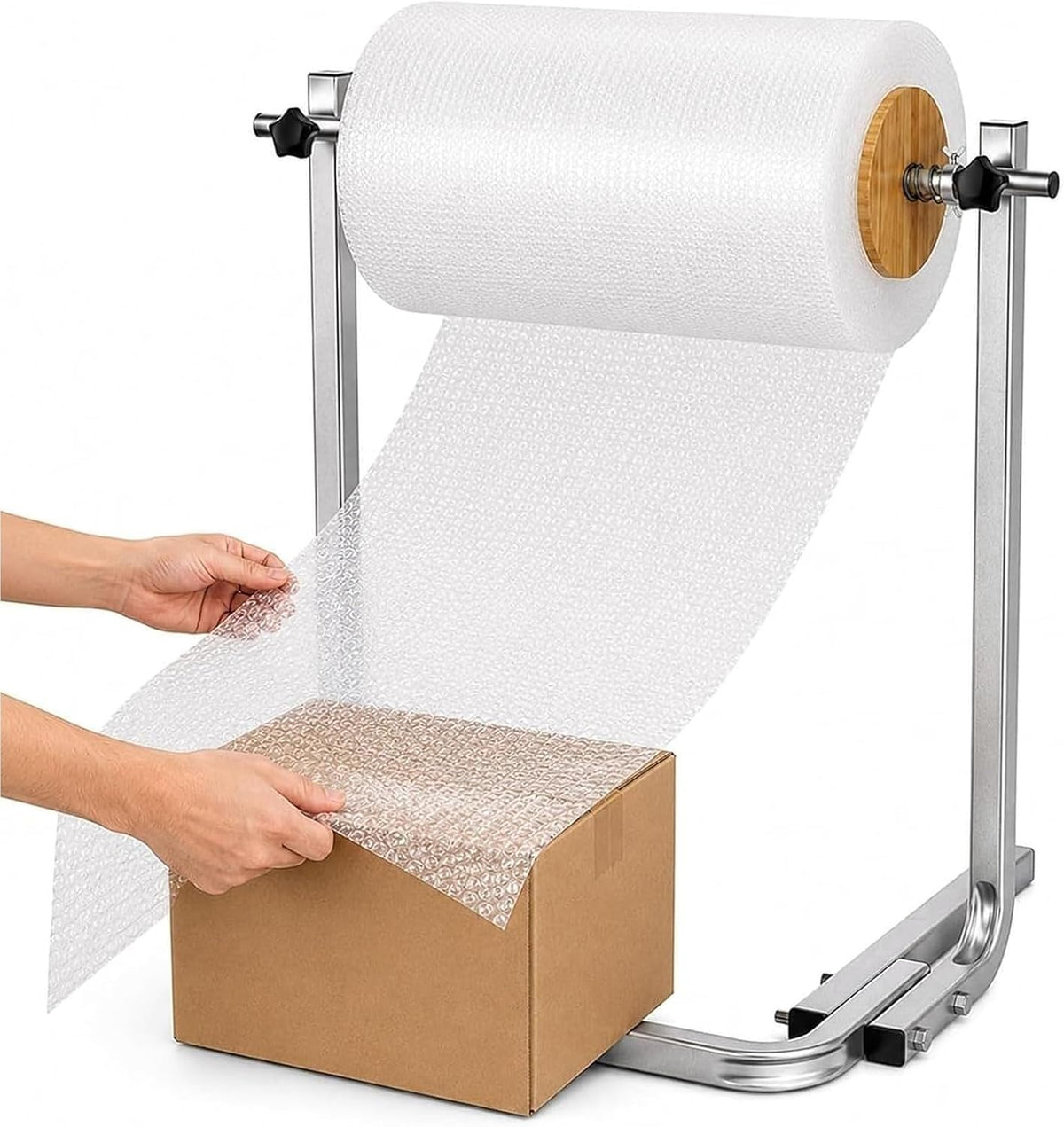 12-31inch Bubble Wrap Roll Dispenser, Bubble Cushion Foam Wrap Holder