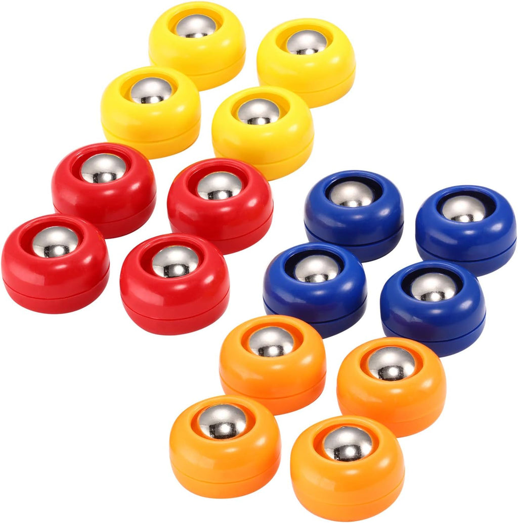 Mini Shuffleboard Replacement Puck Tabletop Equipment Rollers Set Shuffleboard Curling Accessories