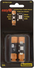 Bussman BP/FRN-R-30ID 30 Amp EasyID Heavy-Duty Time Delay Fuse 2 Count