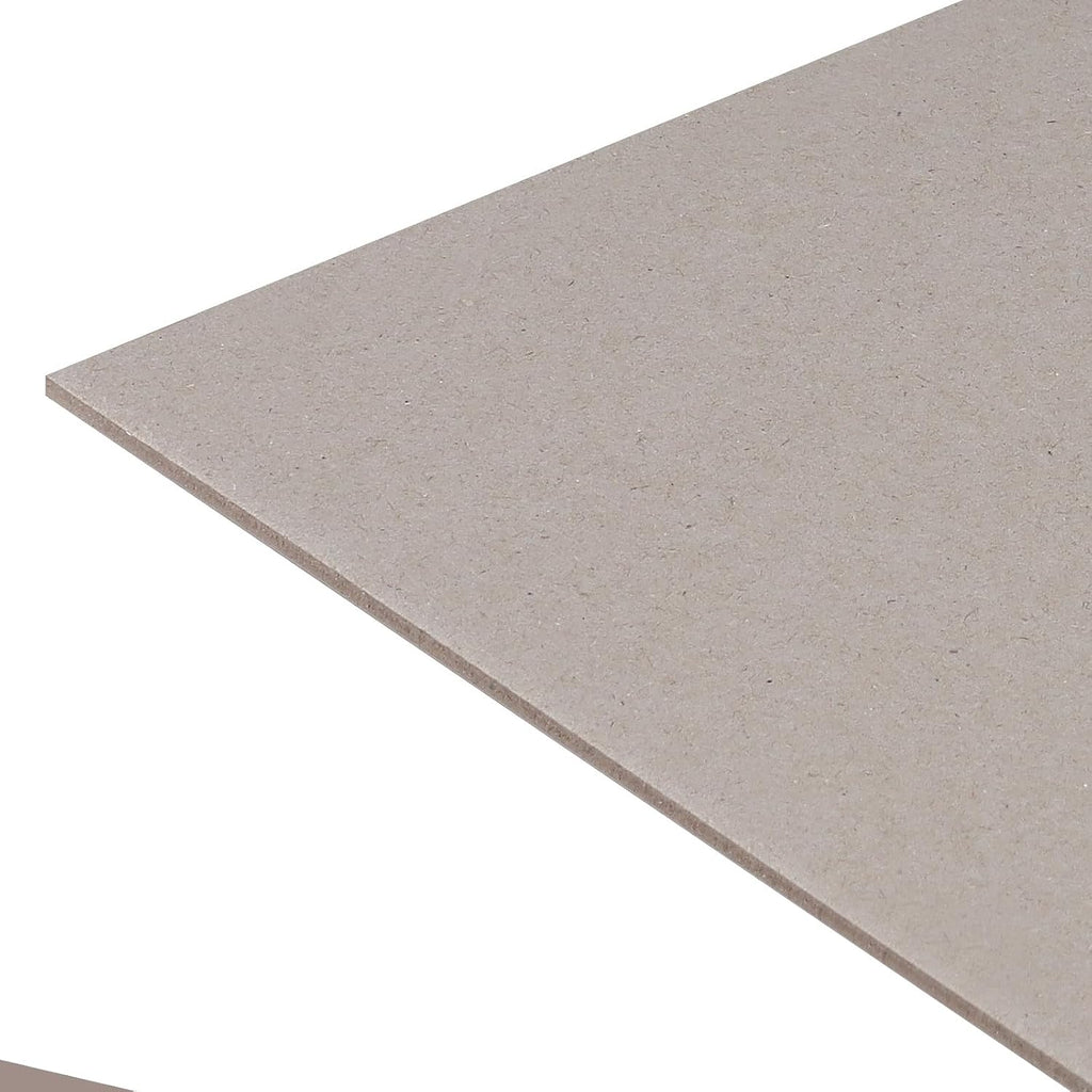 50 PCS 80PT Chipboard, 10 x 12.5 inch 2 mm Book Board Grey Binder Board, Backing Scrapbooking Sheets for Book Binding