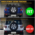 LED Tail Lights for Jeep Wrangler JL 2018-2026 Accessories