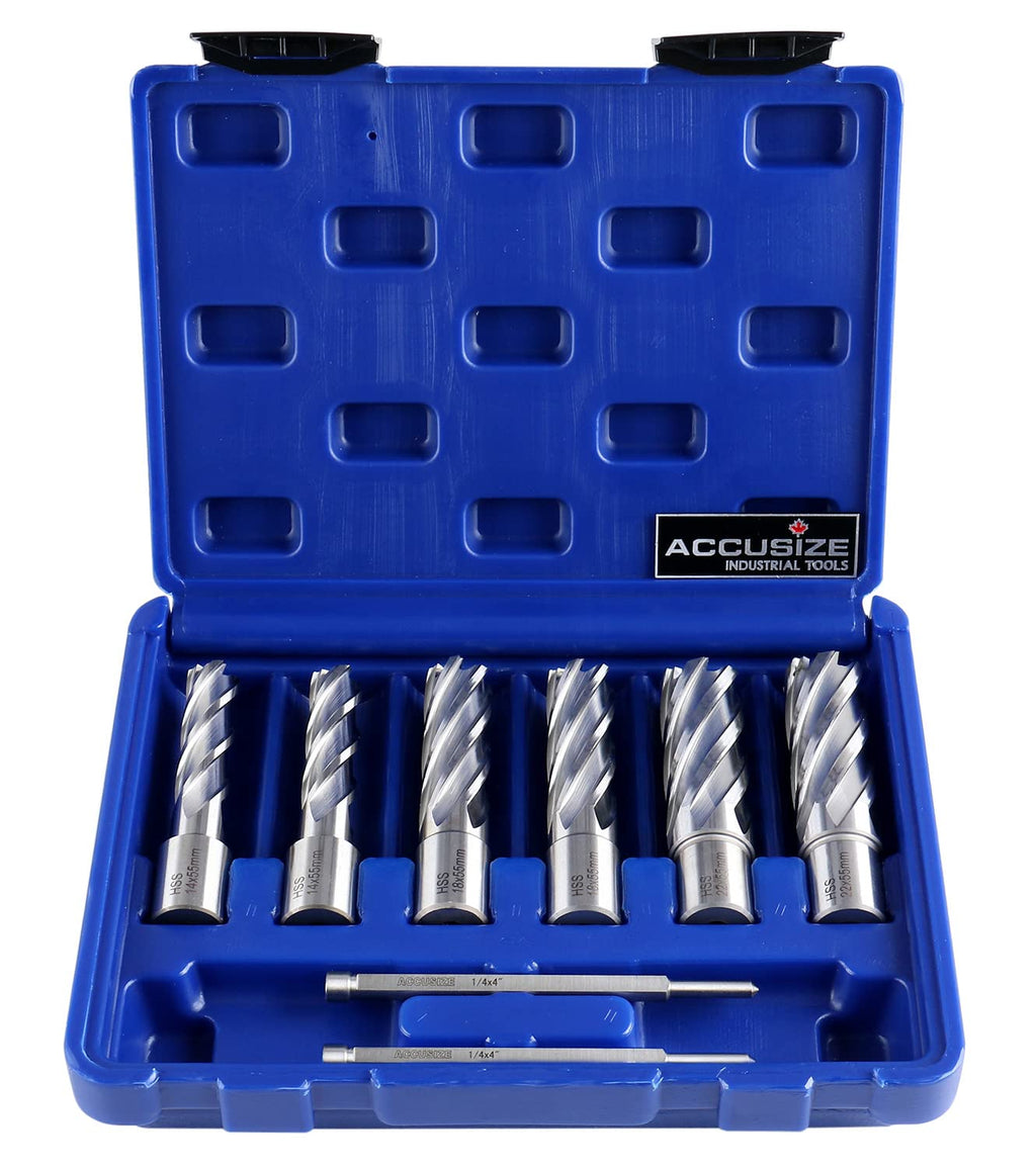 Accusize HSS Annular Cutter Set, 0519-0055