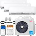 30,000 BTU 3 Zone Mini Split Air Conditioner 21 SEER2, Cosmo Series