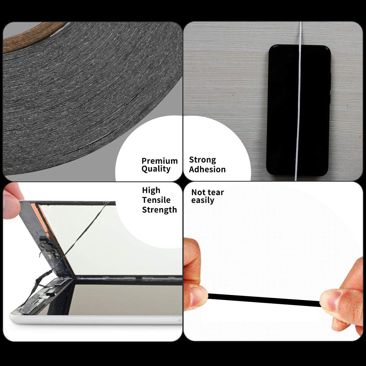 1mm x 50M LCD Repair Tape, Thin Double Sided Tape