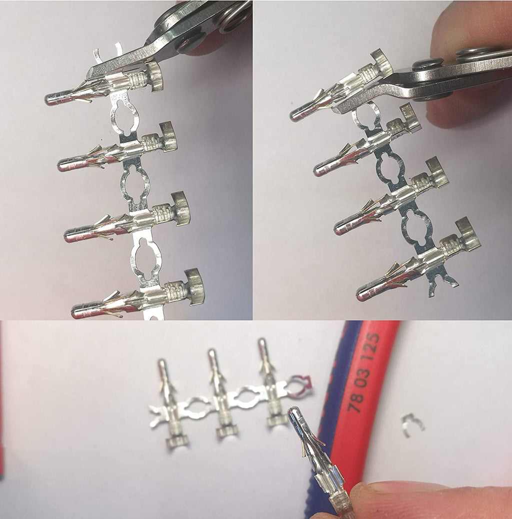 Molex Pin, Male & Female .093" 14-20 AWG, Series 1189 Tin (Sn) Plated Brass Contact (40 Pair)