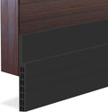 [New Upgrade] Huge Gap Door Draft Stopper, 3.4" W Widened Door Sweep Seal Gap Up to 1.8" for Interior & Exterior