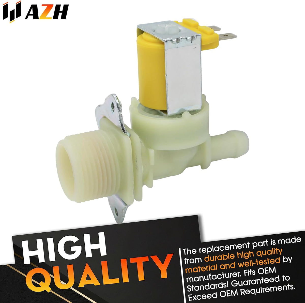 Water Inlet Valve Replacement for Samsung DW50T6060US DW60R2014AP DW60R2014US DW80CG4021SRAA DW80CG4021WQAA DW80CG4051SRAA Dw80cg4051sraa Dishwasher