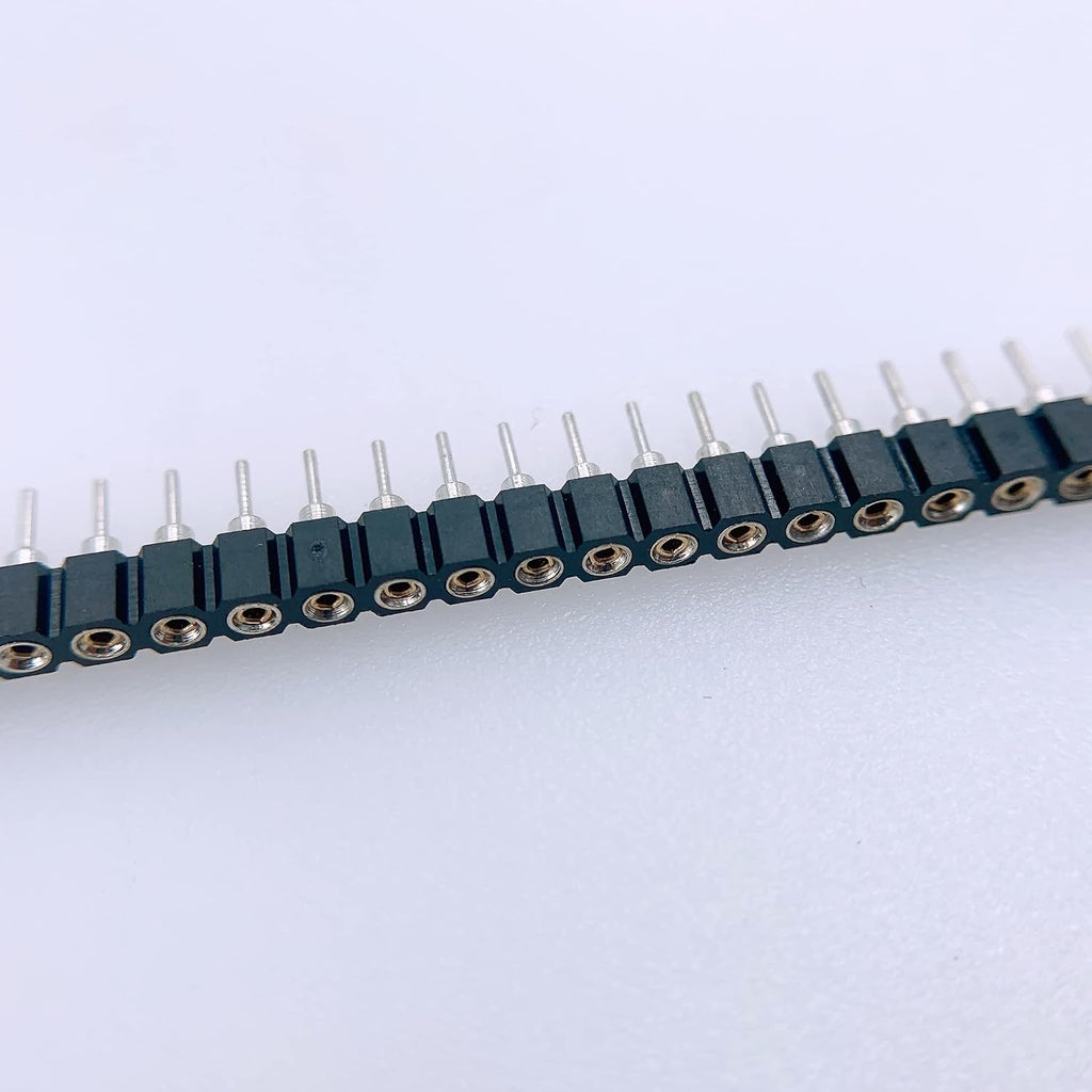 5Sets 1x40Pin 2.54mm Gold Plated Male Female Pin Header Socket