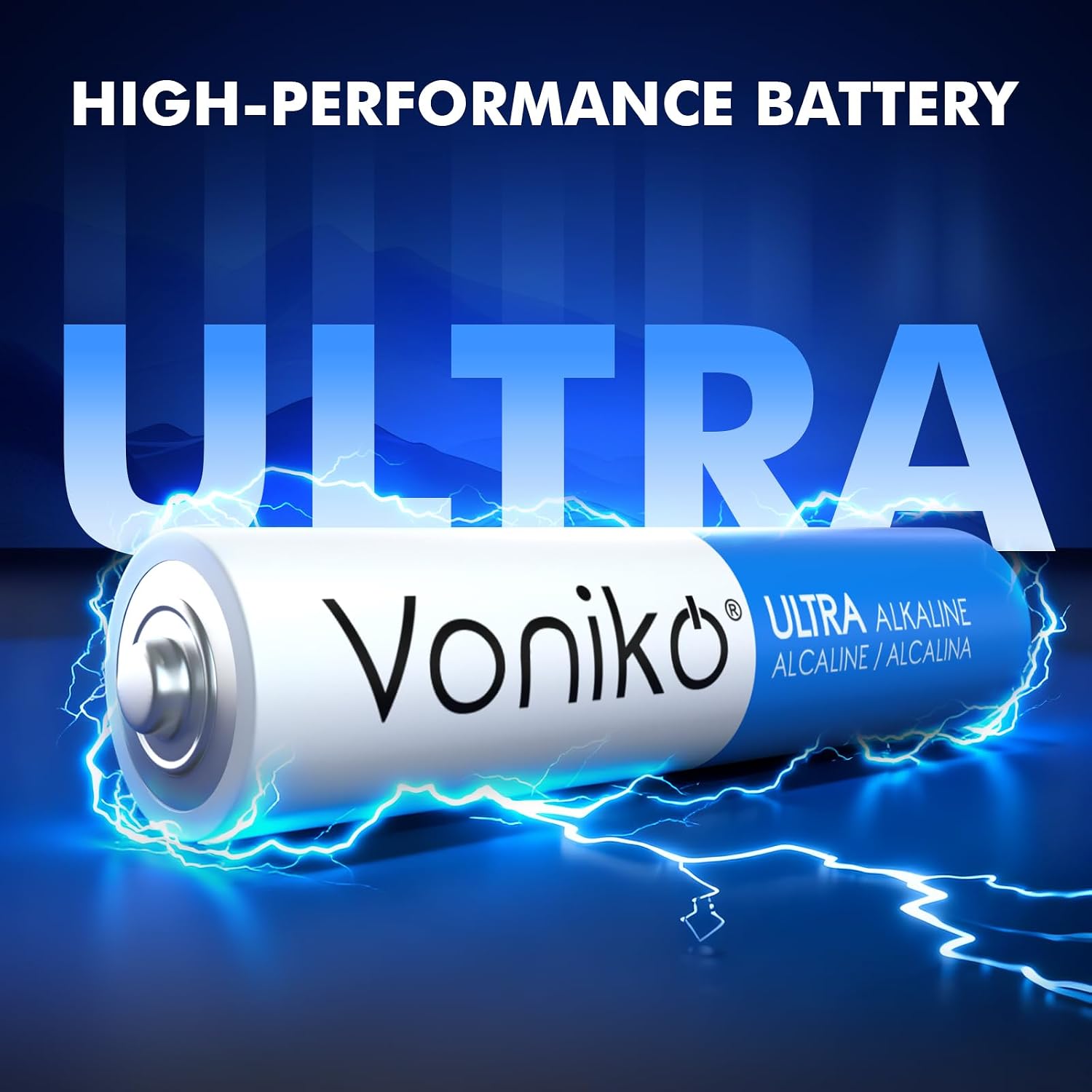 AAA Batteries 24 Pack - 1.5V Alkaline Triple AAA Batteries | 30 Percent More Power Triple A Batteries, 10 Years Shelf