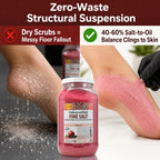 Salon Pedicure Salt Body Scrub Exfoliating & Moisturizing 128 oz