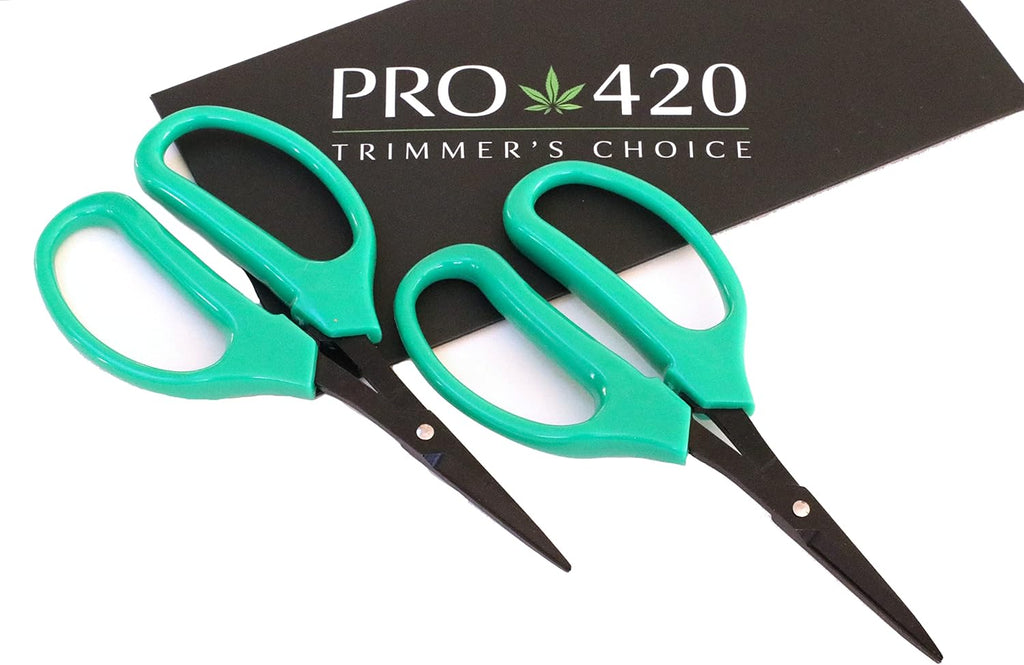 Bud Trimming Scissors by PRO 420 2 Pack Pruning Trimming Harvest