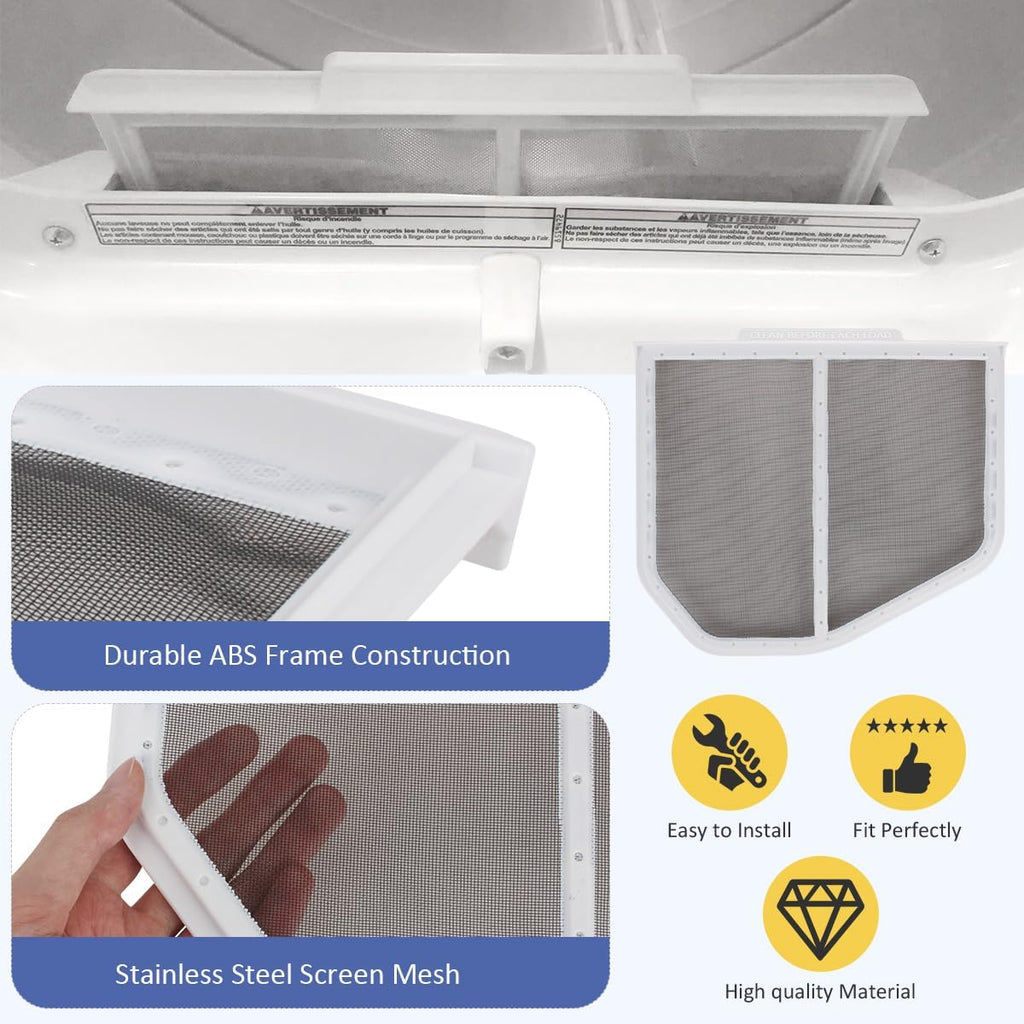 W10120998 Dryer Lint Filter Screen Fit for Whirlpool Kenmore