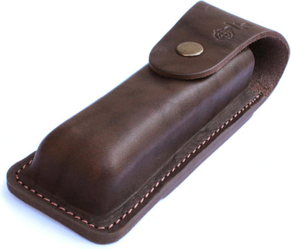 Leather Knife Sheath For Folding Knife Holster For Pocket Knife With Belt Loop, Huntsman Knife Pouch Multitools