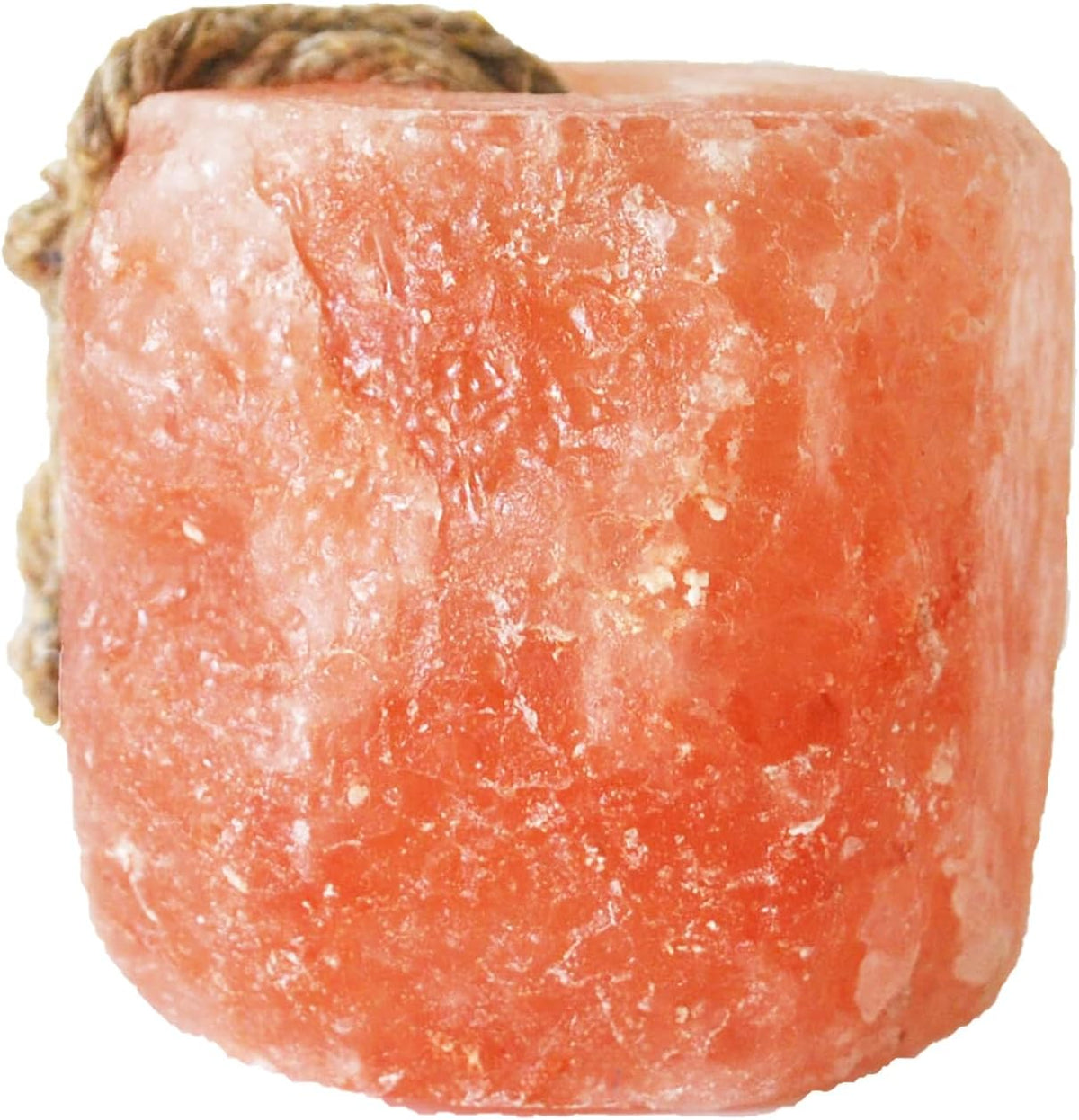 Animal Salt Lick Block on Rope for Horses,Deer,Cattle,Sheep Livestock Natural Organic Mineral Intake Long Lasting