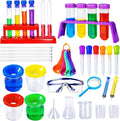 37PCS Science Kits for Kids, Beakers and Test Tubes Experiments | Color Science Experiment Educational Toys Christmas