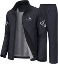 Rain Jacket for Men and Women, Waterproof Lightweight Rain Suit with Pants