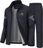 Rain Jacket for Men and Women, Waterproof Lightweight Rain Suit with Pants