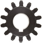 Martin S2032 Spur Gear, 14.5° Pressure Angle, High Carbon Steel, Inch, 20 Pitch, 3/8" Bore, 1.7" OD, 0.375" Face Width, 32 Teeth