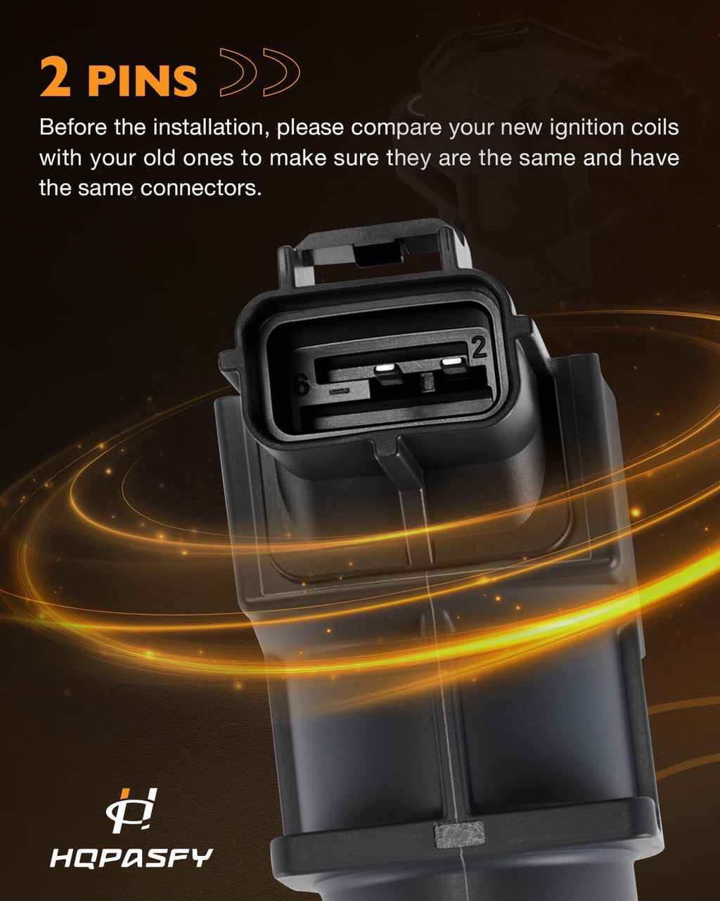 UF270 Ignition Coil Pack & Iridium Spark Plug Fits 2002-2007 Dodge Ram 1500