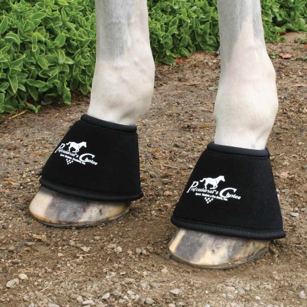 Quick-Wrap Bell Boots | Ultimate in Hoof and Soft Tissue Protection | 360 Degree Wrap | Small, Medium, Large