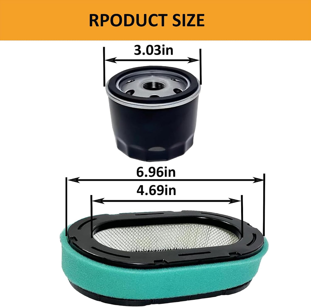 Carburetor Air Filter Kit for Cub Cadet XT1 Mower Kohler 7000 Series