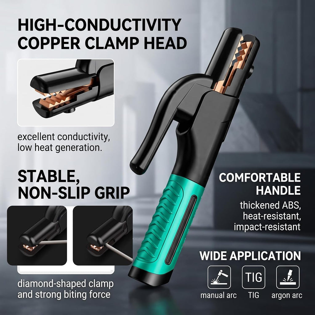 Welding Electrode Holder 300A for Stick Welding, Copper Welding Stinger